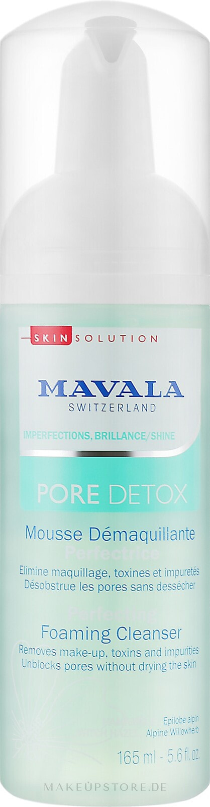 Gesichtsreinigungsschaum - Mavala Pore Detox Perfecting Foaming Cleanser