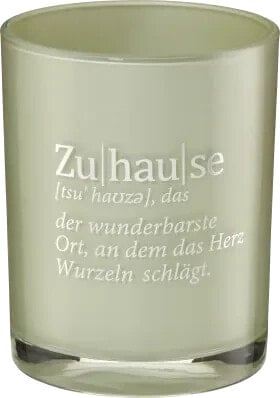 Kerzenhalter aus Glas 