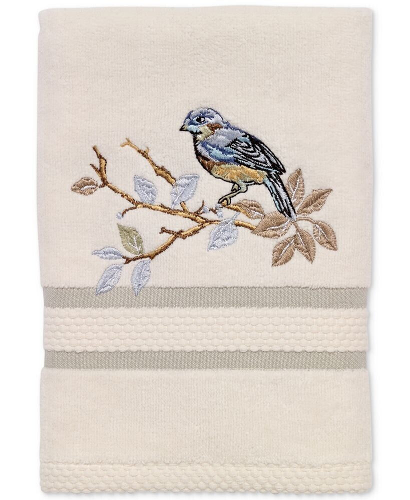 Avanti love Nest Cotton Embroidered Bath Towel
