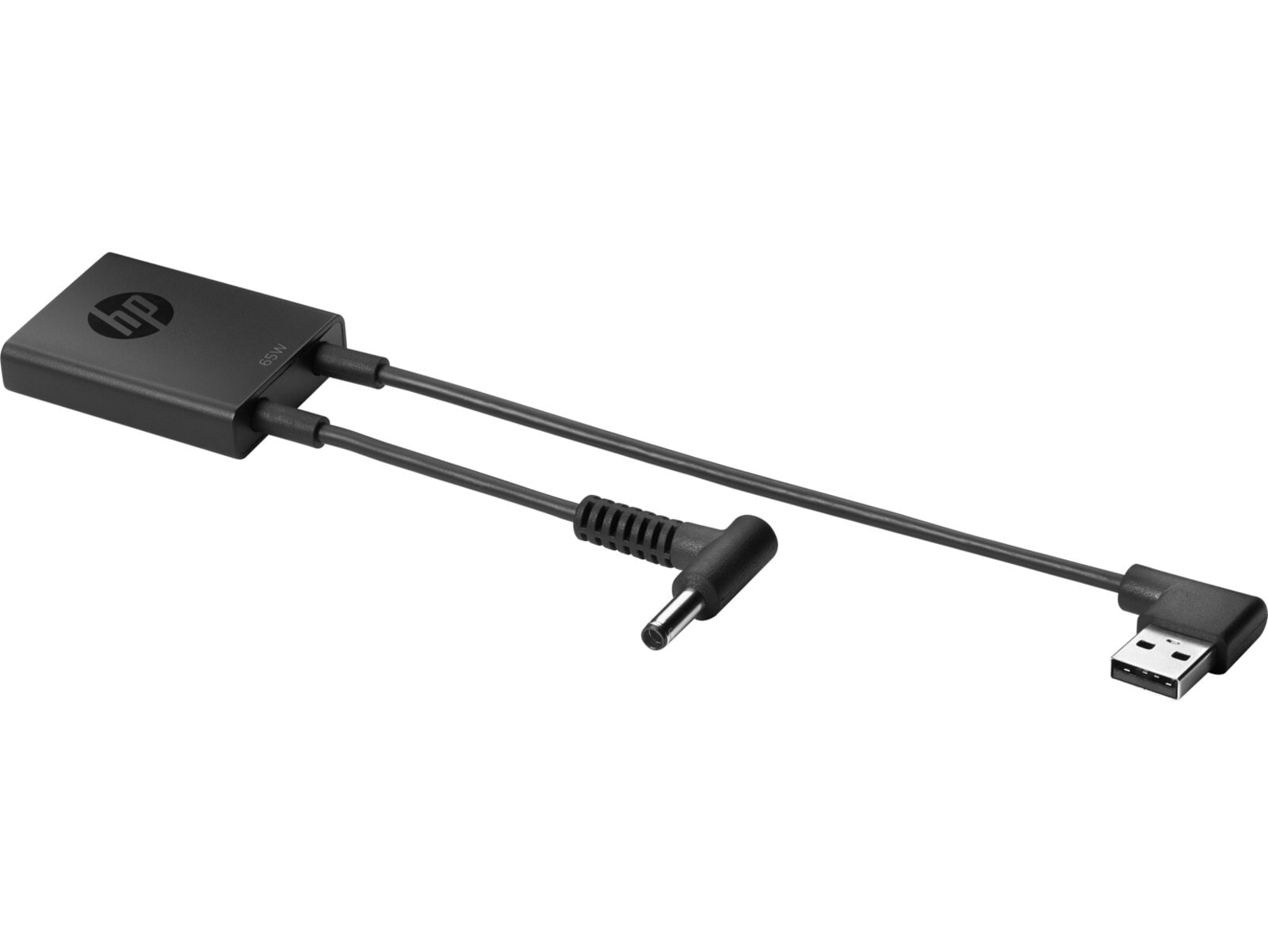 HP 4.5 mm & USB-C Dock Adapter G2 Проводная USB 3.2 Gen 1 (3.1 Gen 1) Type-C Черный 6LX61AA#AC3