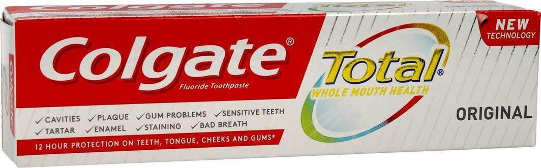 Colgate Total Original Toothpaste Антибактериальная укрепляющая эмаль зубная паста 75 мл