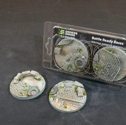 Gamers Grass Gamers Grass: Bases Round - Urban Warfare 60mm (2 szt.)