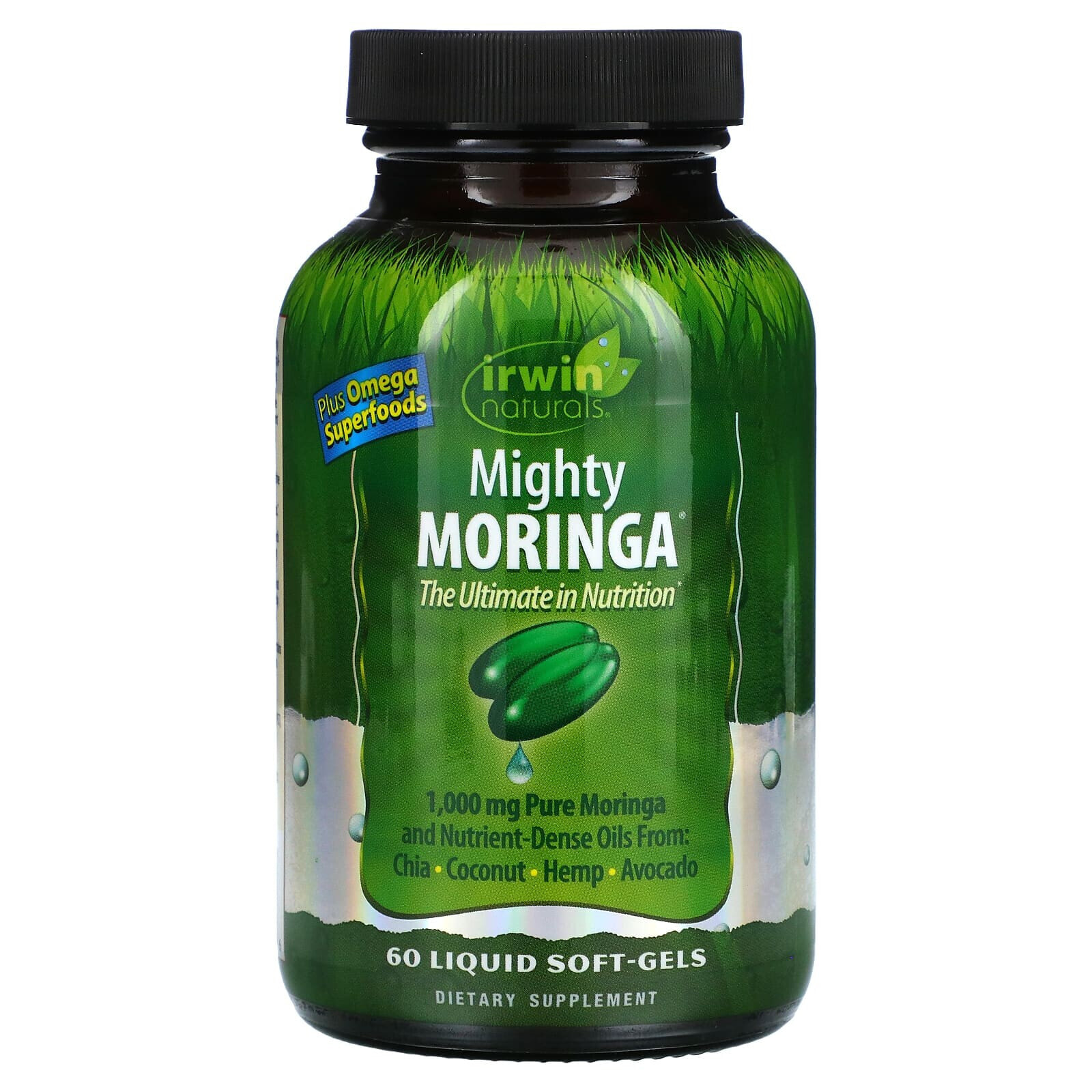 Mighty Moringa, 60 Liquid Soft-Gels