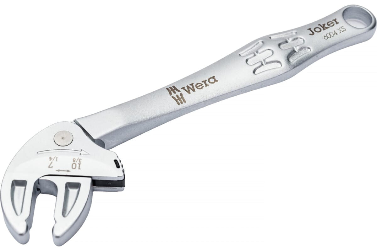 Рожковый ключ с самонастройкой Wera 6004 Joker XS 020099 7-10 х 117 мм