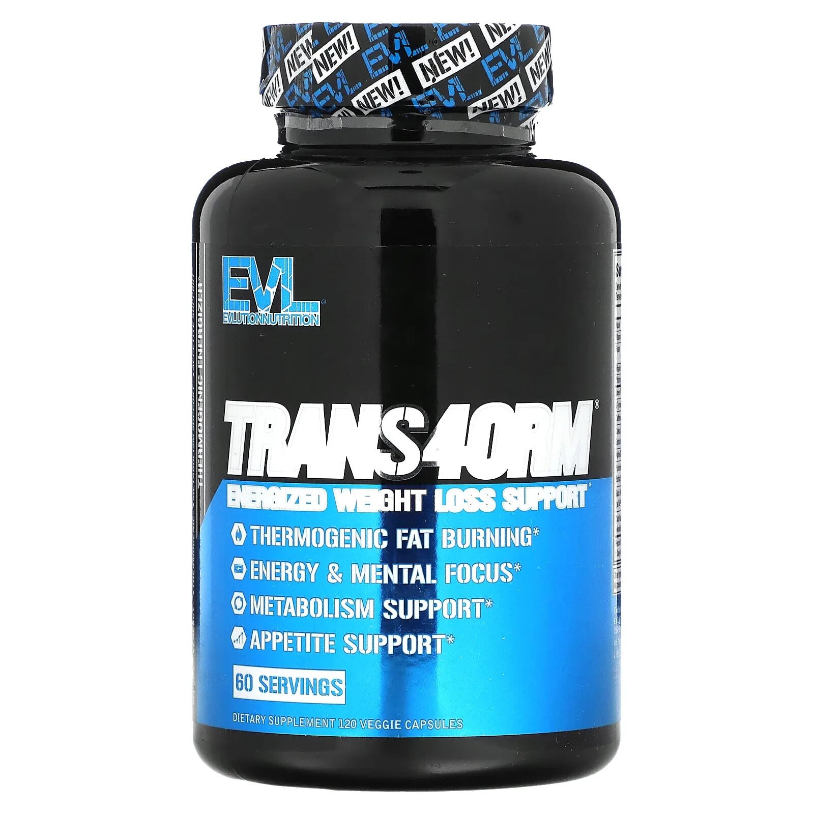 Trans4orm, Energized Weight Management, 60 Veggie Capsules