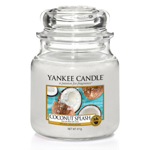 Yankee Candle Coconut Splash Aroma Candle Ароматическая свеча с кокосовым ароматом 411 г