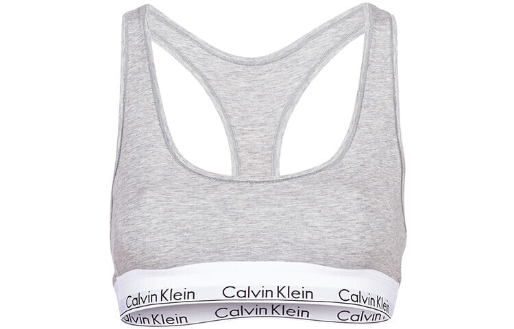 CK/Calvin Klein Y型背带工字无胸垫女文胸 女款 灰色 / Белье CKCalvin Klein Y F3785E-020