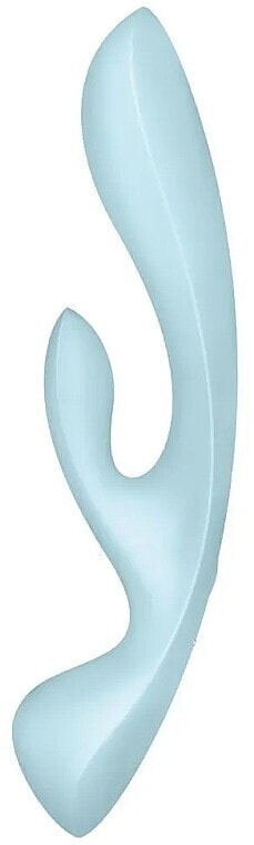 Kaninchenvibrator blau - Satisfyer Triple Oh Blue