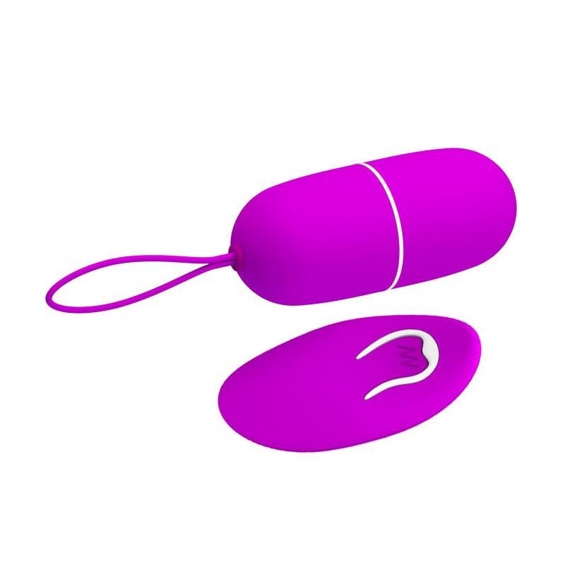 Виброяйцо или вибропуля PRETTYLOVE Vibrating Egg Arvin Purple