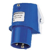 Mennekes 844 - Straight - 230 V - Blue - IP44 - 1 pc(s)