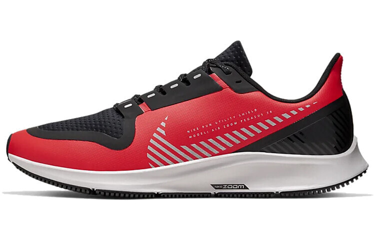 Nike Pegasus 36 Shield 低帮 跑步鞋 男女同款 黑红 / Кроссовки Nike Pegasus 36 Shield AQ8005-600