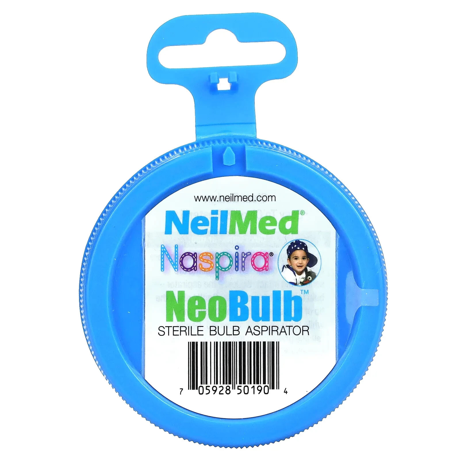 NeilMed, NeoBulb, Naspira, стерильный аспиратор для луковиц, 1 аспиратор