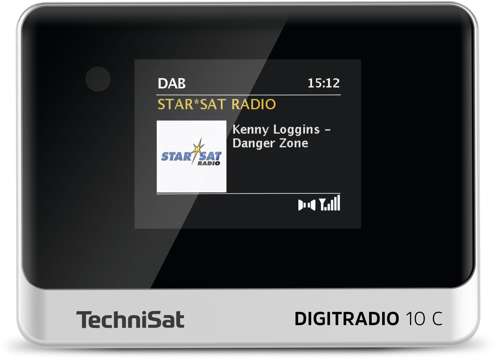 TechniSat DIGITRADIO 10 C Персональный Аналоговый и цифровой Черный, Серебристый 0000/3945