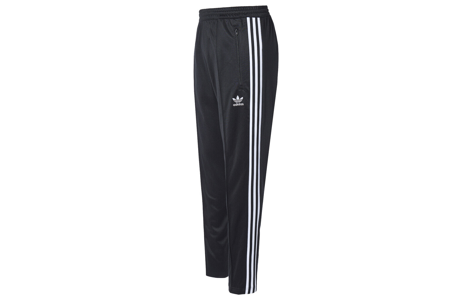 adidas originals三叶草 BB Track Pants Black Logo刺绣条纹运动裤 国际版 男款 黑色 / Брюки Adidas originals BB Track Pants Black Logo