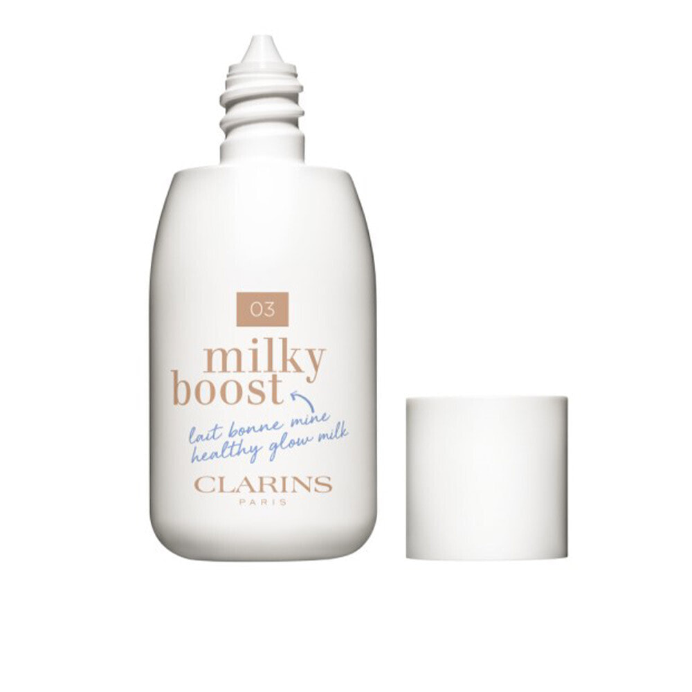 Clarins Milky Boost Оттеночный флюид для лица #01-milky cream  50 мл