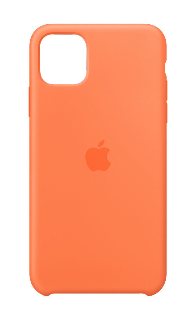 Чехол силиконовый Apple Silikon Case MY112ZM/A для iPhone 11 Pro Max оранжевый витамин