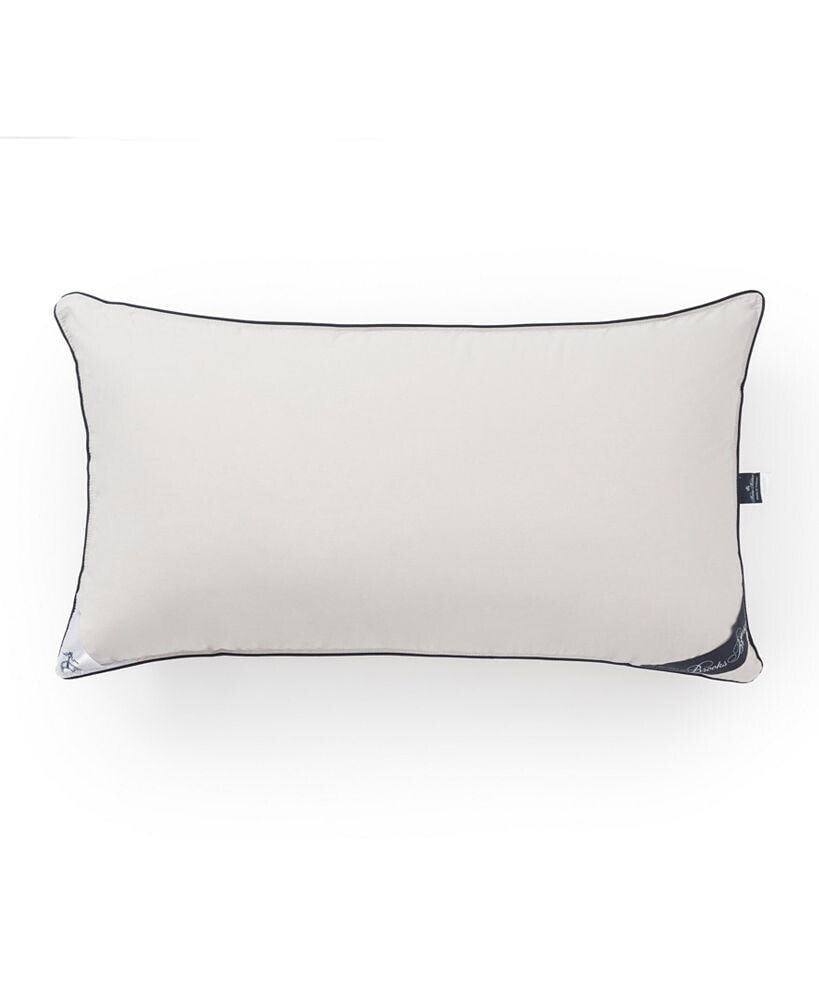 Brooks Brothers feather Down Cotton Pillow, Queen