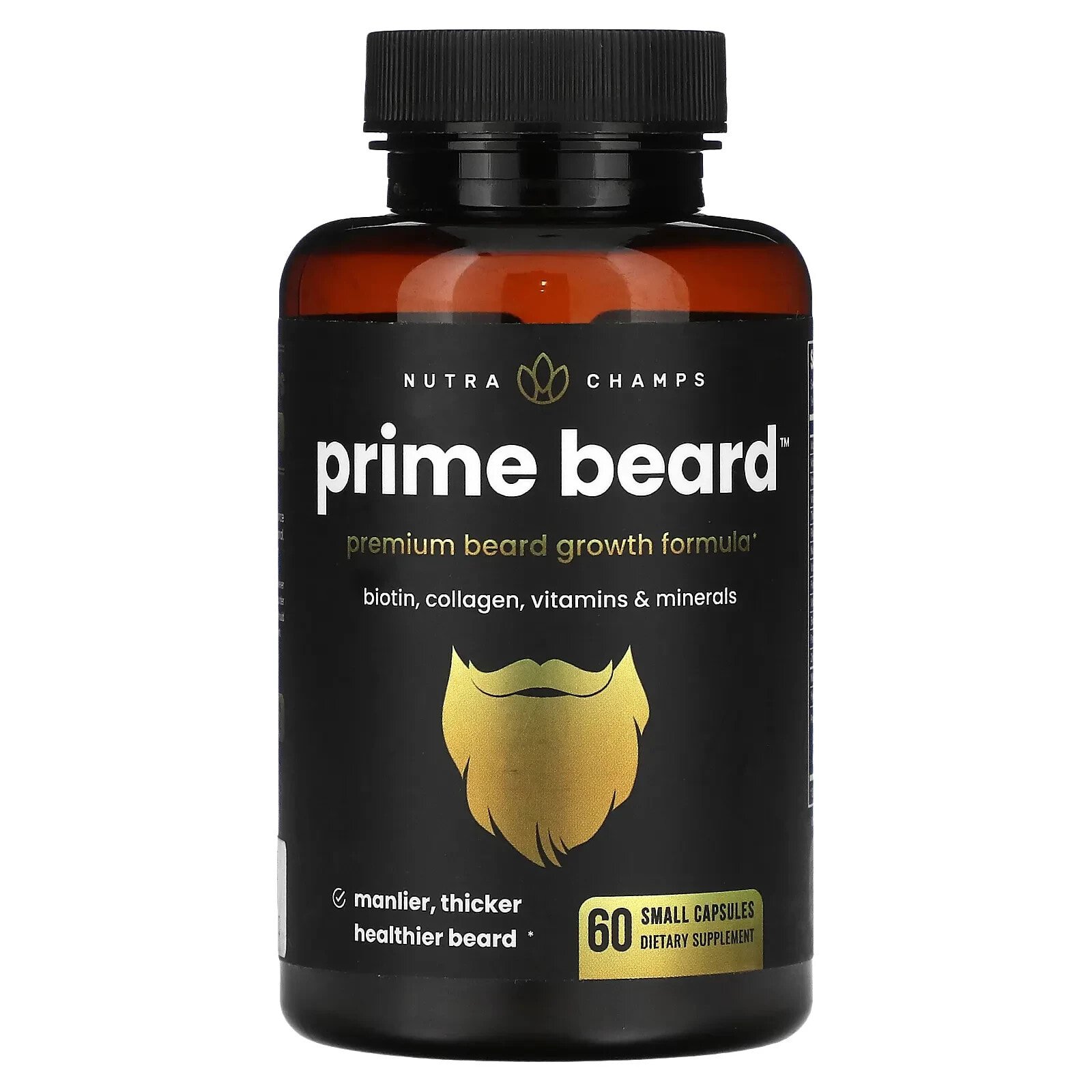 Prime Beard, 60 Small Capsules