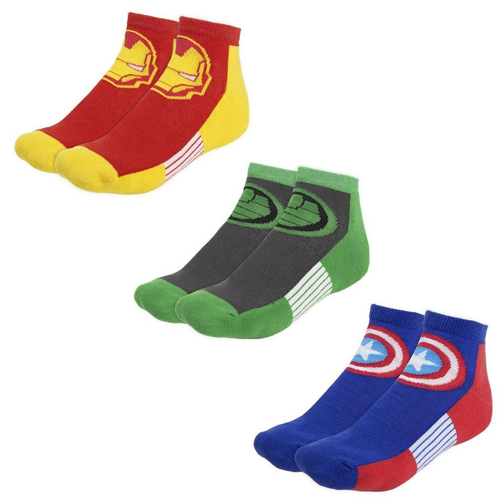 CERDA GROUP Marvel Short Socks 3 Pairs