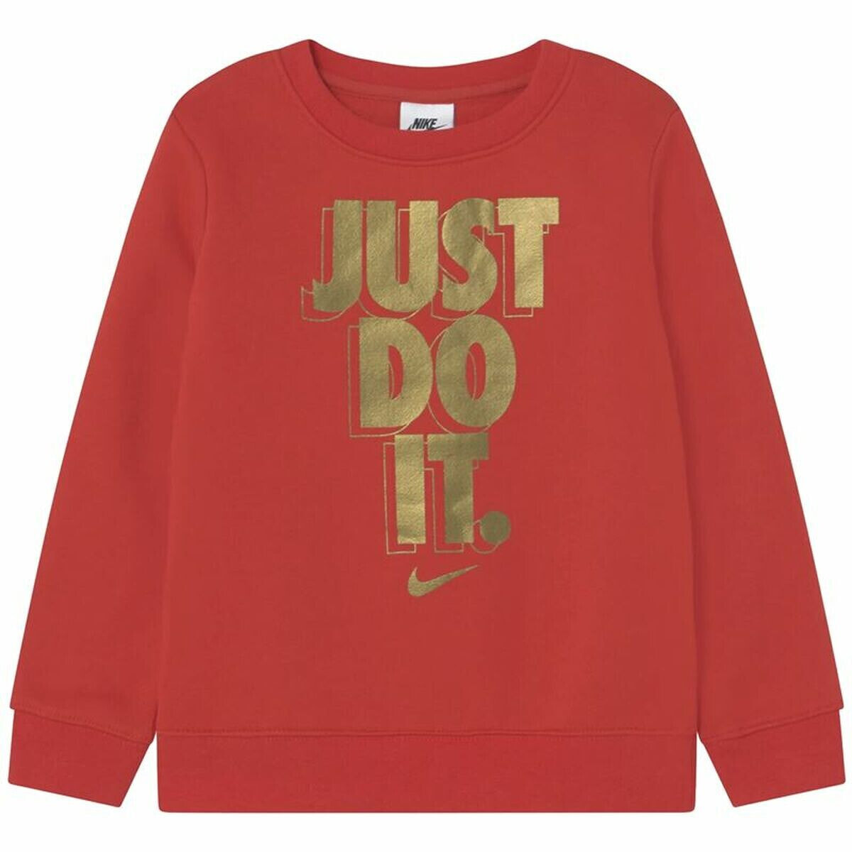 Children’s Sweatshirt without Hood Nike Gifting Red