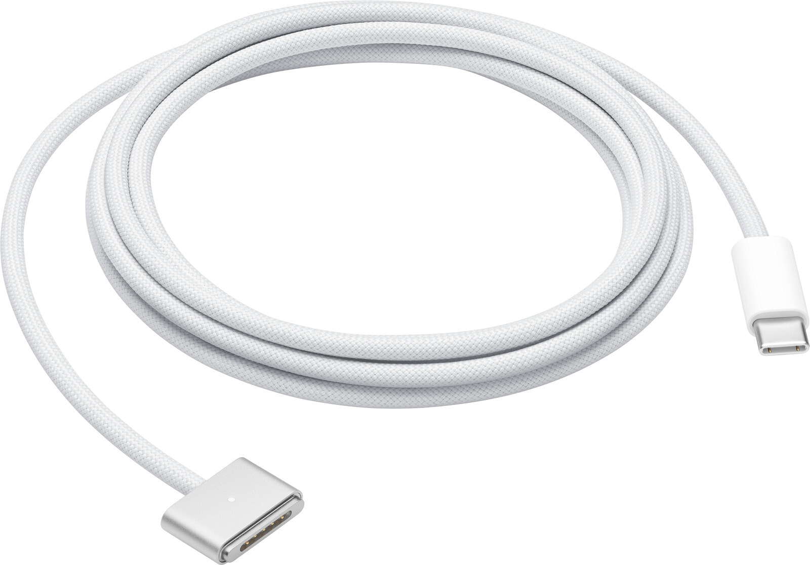 Компьютерный разъем или переходник Apple MLYV3ZM/A. Cable length: 2 m, Connector 1: USB C, Connector 2: MagSafe 3, Product colour: White
