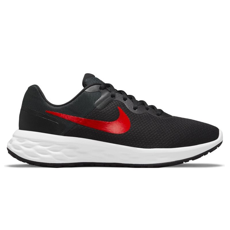 Мужские кроссовки спортивные для бега черные текстильные низкие Nike Revolution 6 Next Nature M DC3728-005 running shoe