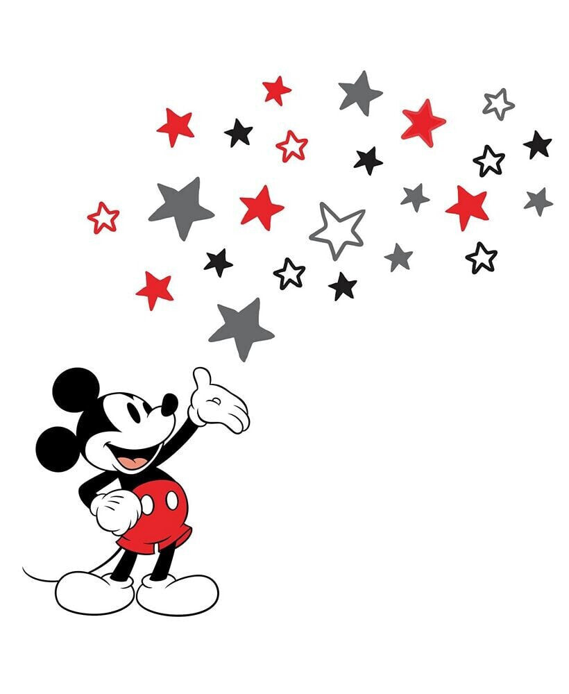 Lambs & Ivy disney Baby Magical Mickey Mouse Wall Decals - Gray/Red
