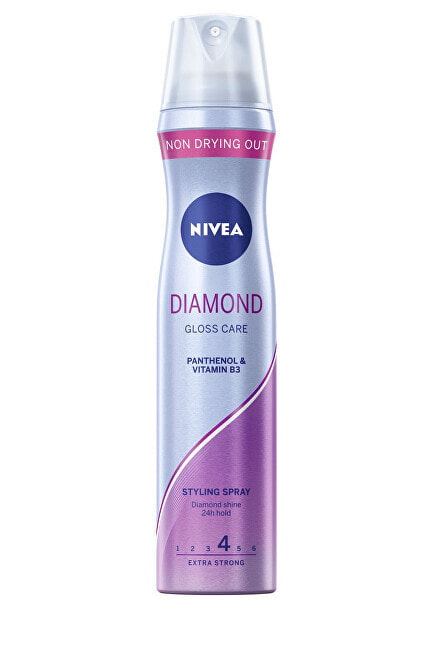 Nivea Diamond Gloss  Лак для волос ослепительный блеск 250 мл