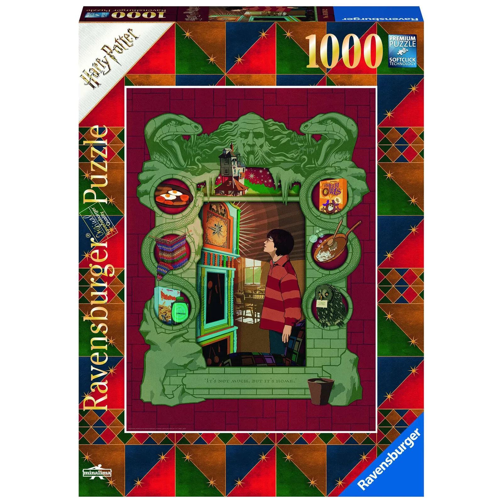 Puzzle Harry Potter bei den Weasleys