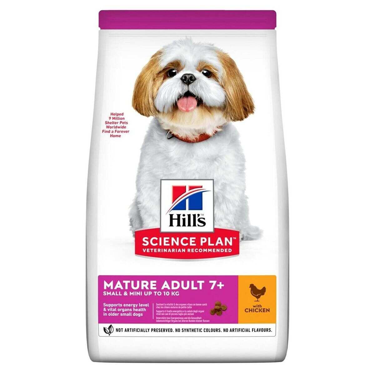 Фураж Hill's Science Plan Canine Mature Adult Mini Курица 1,5 Kg