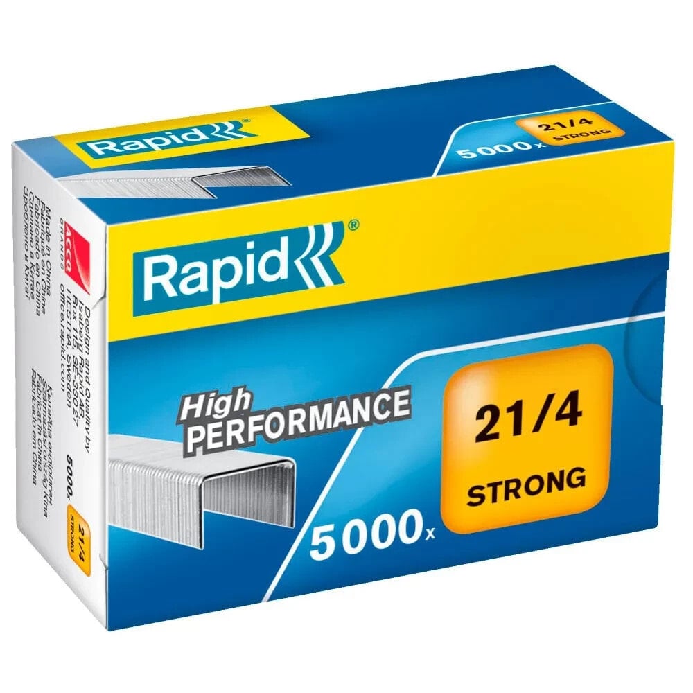 RAPID 21/4 mm x5000 Strong Galvanized Staples