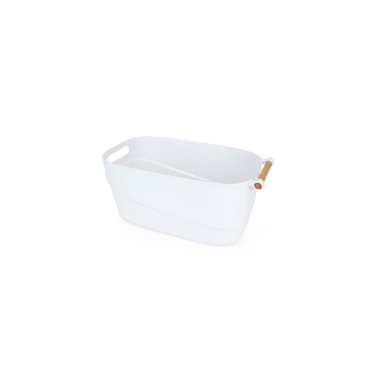 Multi-purpose basket Confortime White Plastic With handles 27 x 14,5 x 12 cm