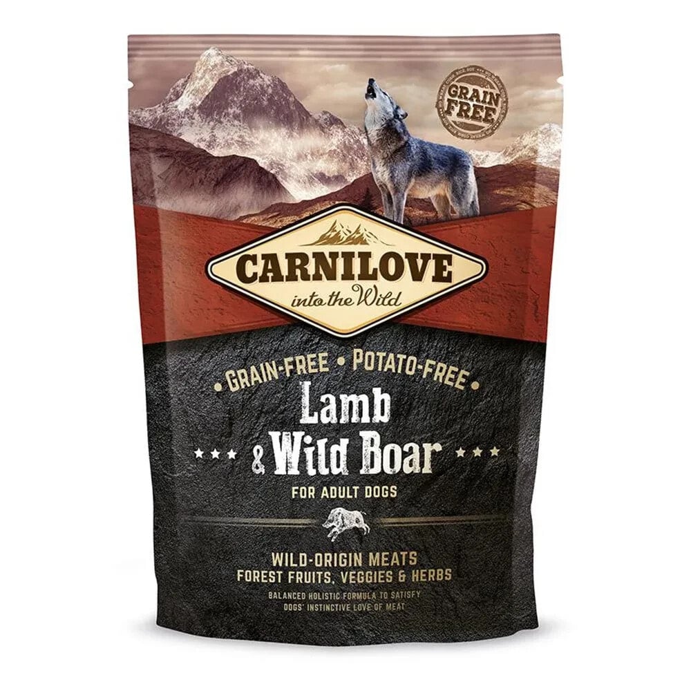 CARNILOVE Canine Adult Lamb Wild Boar 1.5kg