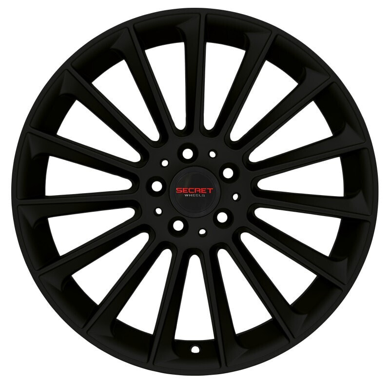 Колесный диск литой Secret Wheels SW1 matt black 8x18 ET35 - LK5/112 ML66.6