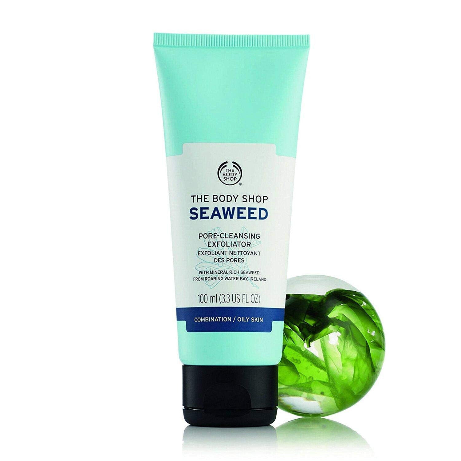 Скраб для пор. Pore Cleansing facial Exfoliator. The body shop Seaweed. Скраб для лица the body shop. Скраб морские водоросли the body shop.