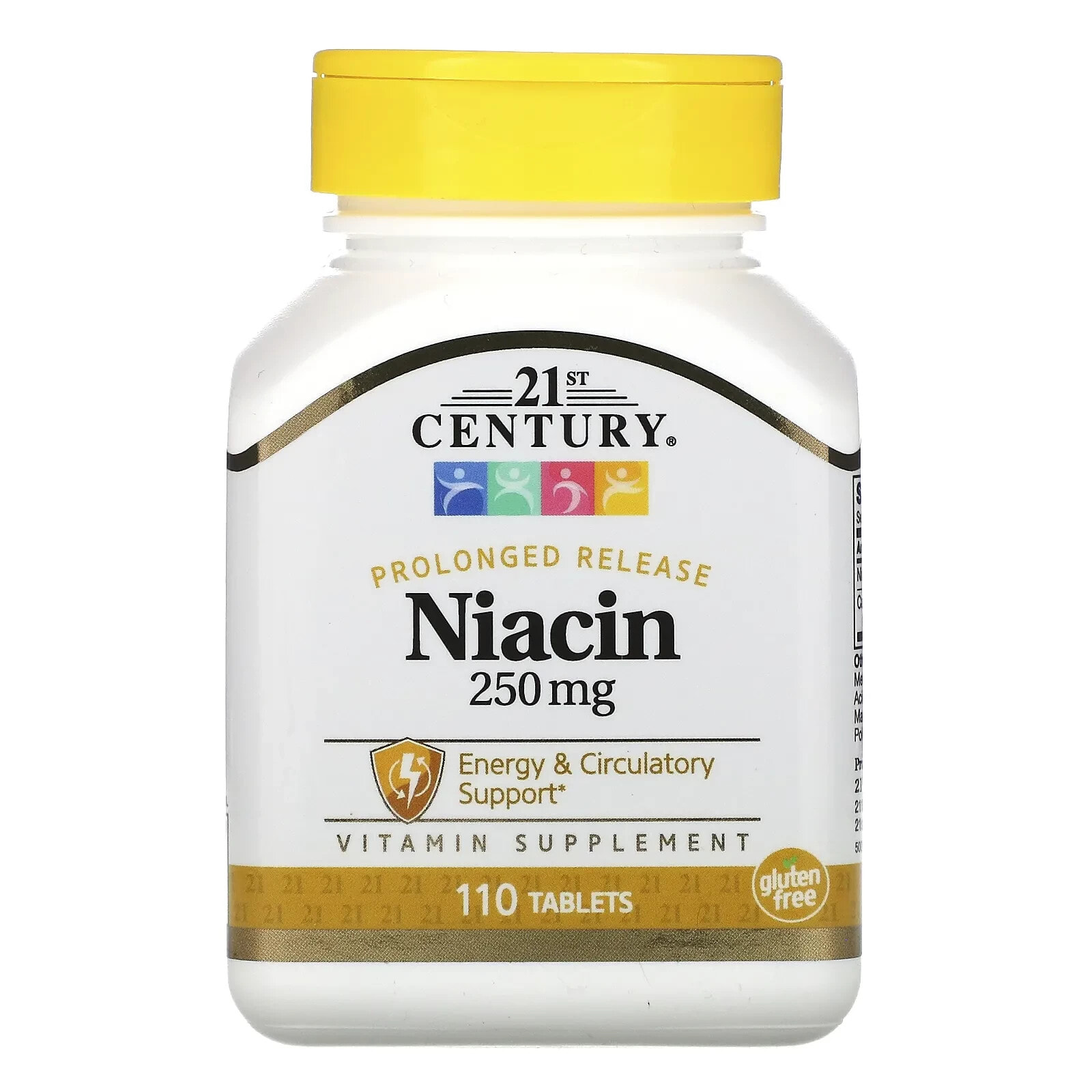 Niacin, Prolonged Release, 500 mg, 100 Tablets