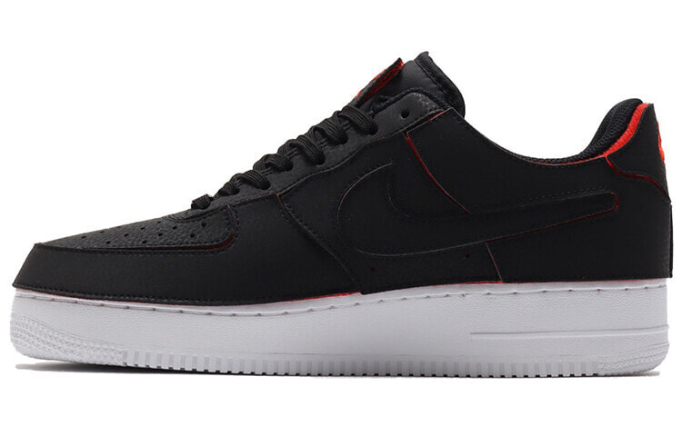 Nike Air Force 1 Low 1/1 拆卸魔术贴 撕撕乐 低帮 板鞋 男女同款 黑红 / Кроссовки Nike Air Force 1 Low 11 DD2429-001