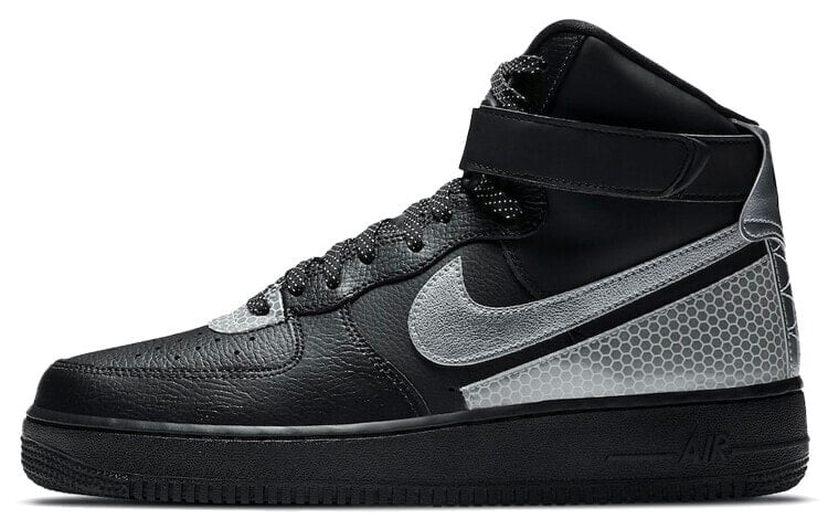 Nike Air Force 1 High 07 LV8 3M 高帮 板鞋 男款 银黑 / Кроссовки Nike Air Force 1 High 07 LV8 3M CU4159-001