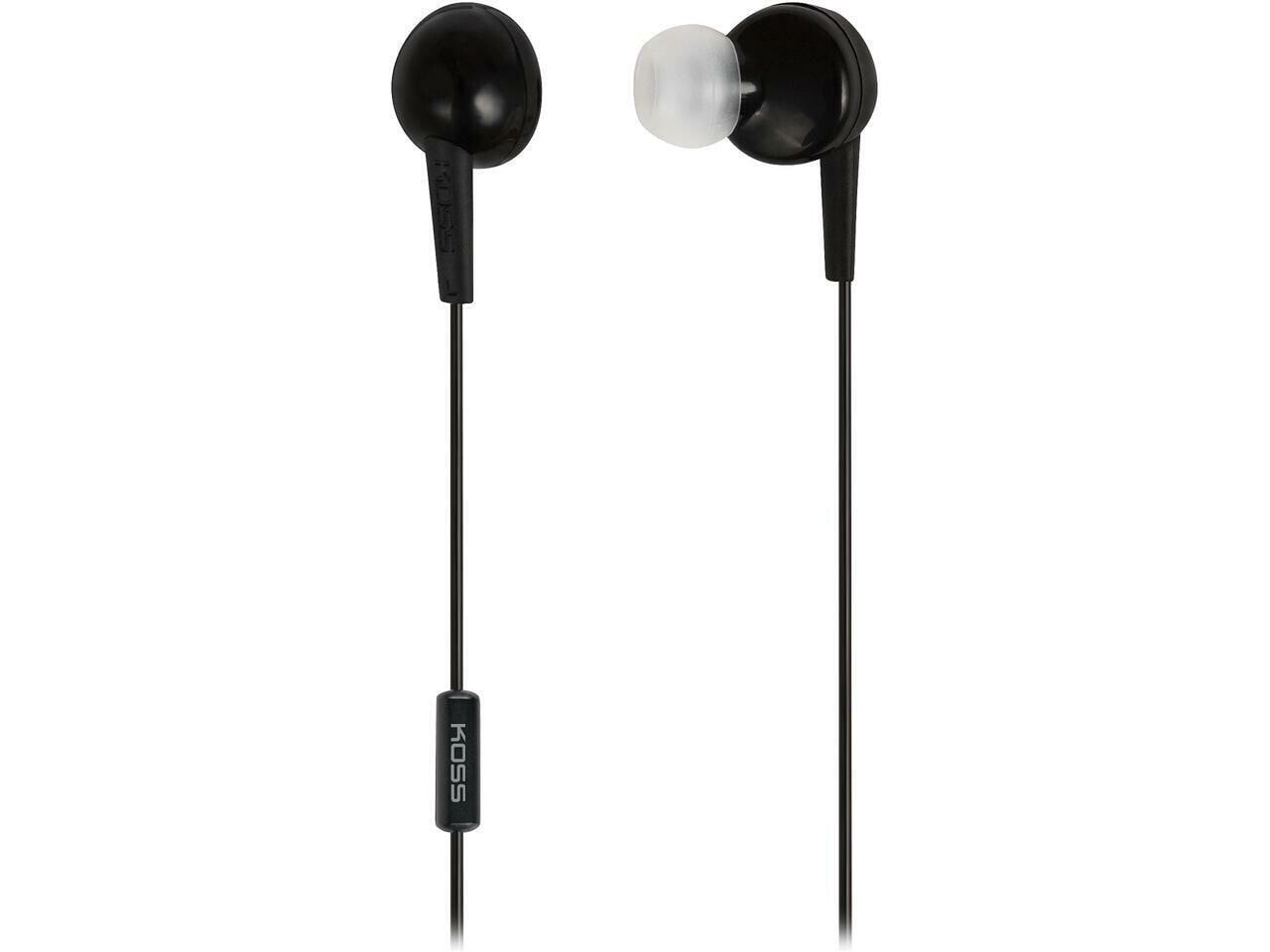 KOSS Black KEB6IK Earbud In Ear Bud