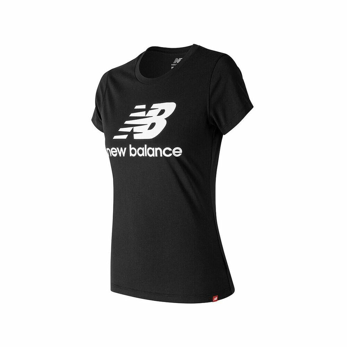 Women’s Short Sleeve T-Shirt New Balance WT91546 Black