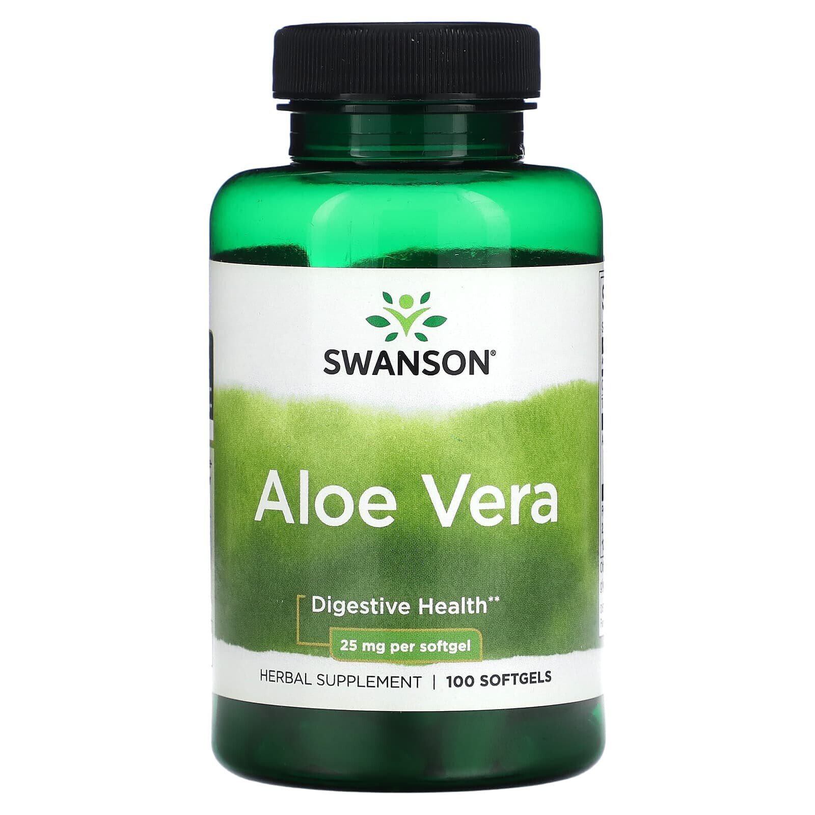 Aloe Vera, 25 mg, 300 Softgels