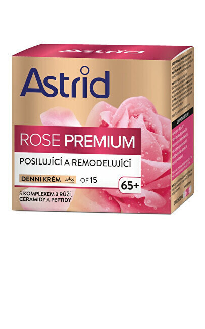 Strengthening and remodeling day cream OF 15 Rose Premium 50 ml