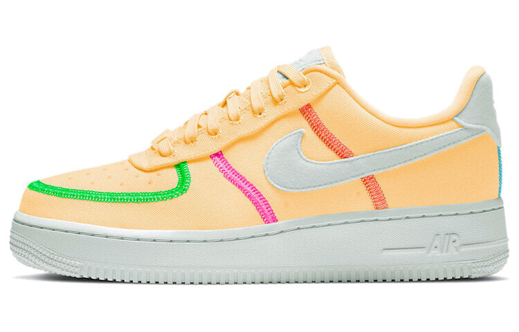 Nike Air Force 1 Low 1 '07 LX 防滑耐磨 低帮 板鞋 女款 白橙 国外版 / Кроссовки Nike Air Force 1 Low 1 '07 LX CK6572-800