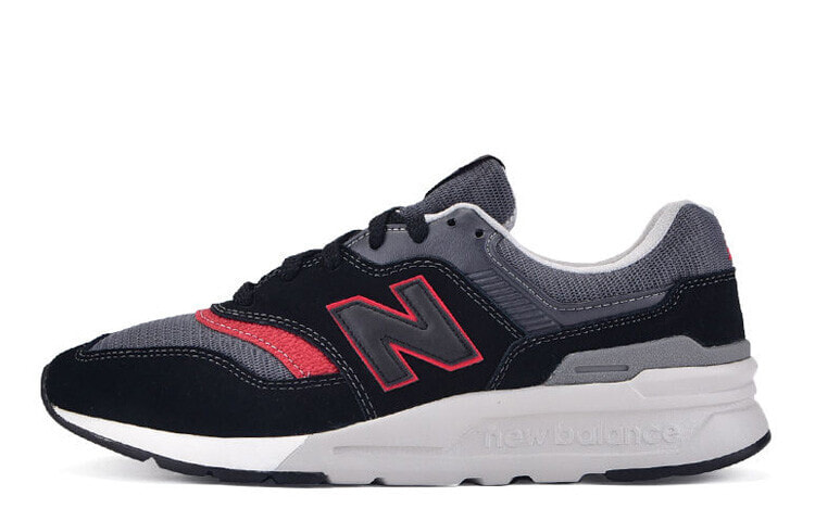 New Balance NB 997 复古百搭 休闲 低帮 跑步鞋 男女同款 黑红 D宽 / Беговые кроссовки New Balance NB 997 D CM997HXW