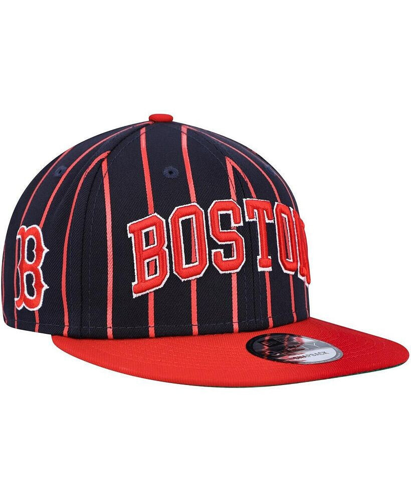 Men's Navy, Red Boston Red Sox City Arch 9Fifty Snapback Hat