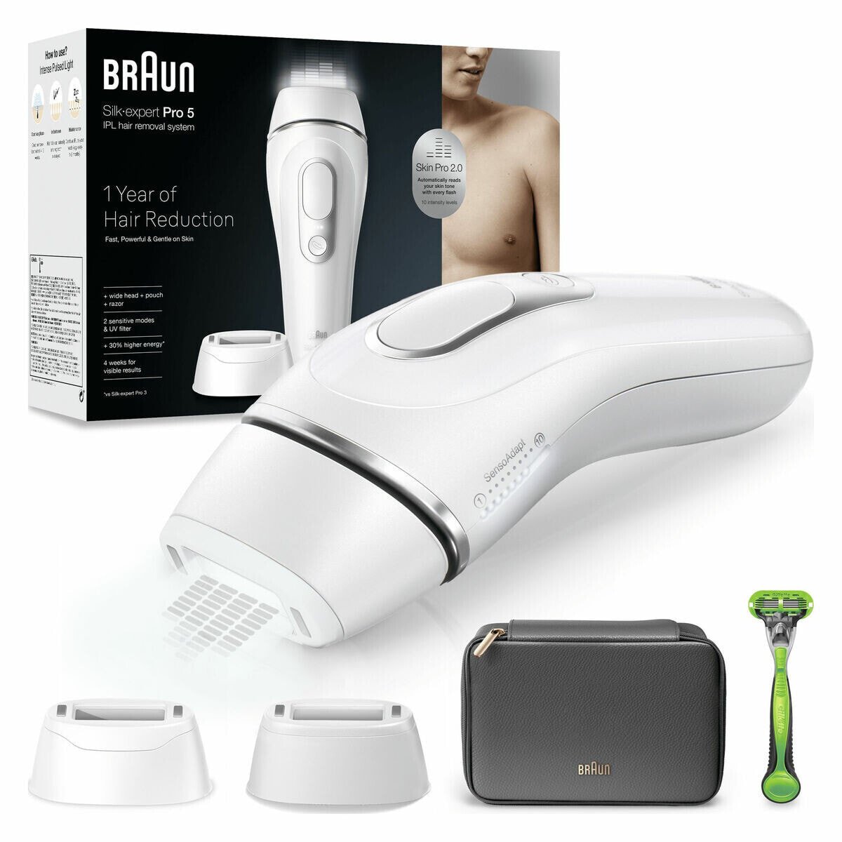 Electric Hair Remover Braun Silk-expert Pro PL5145