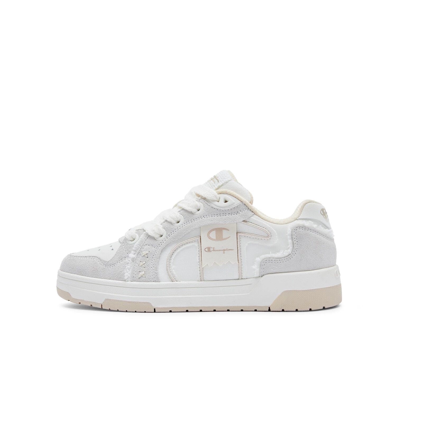 Champion Street Skater 1 Skateboard Shoes Unisex Light Khaki