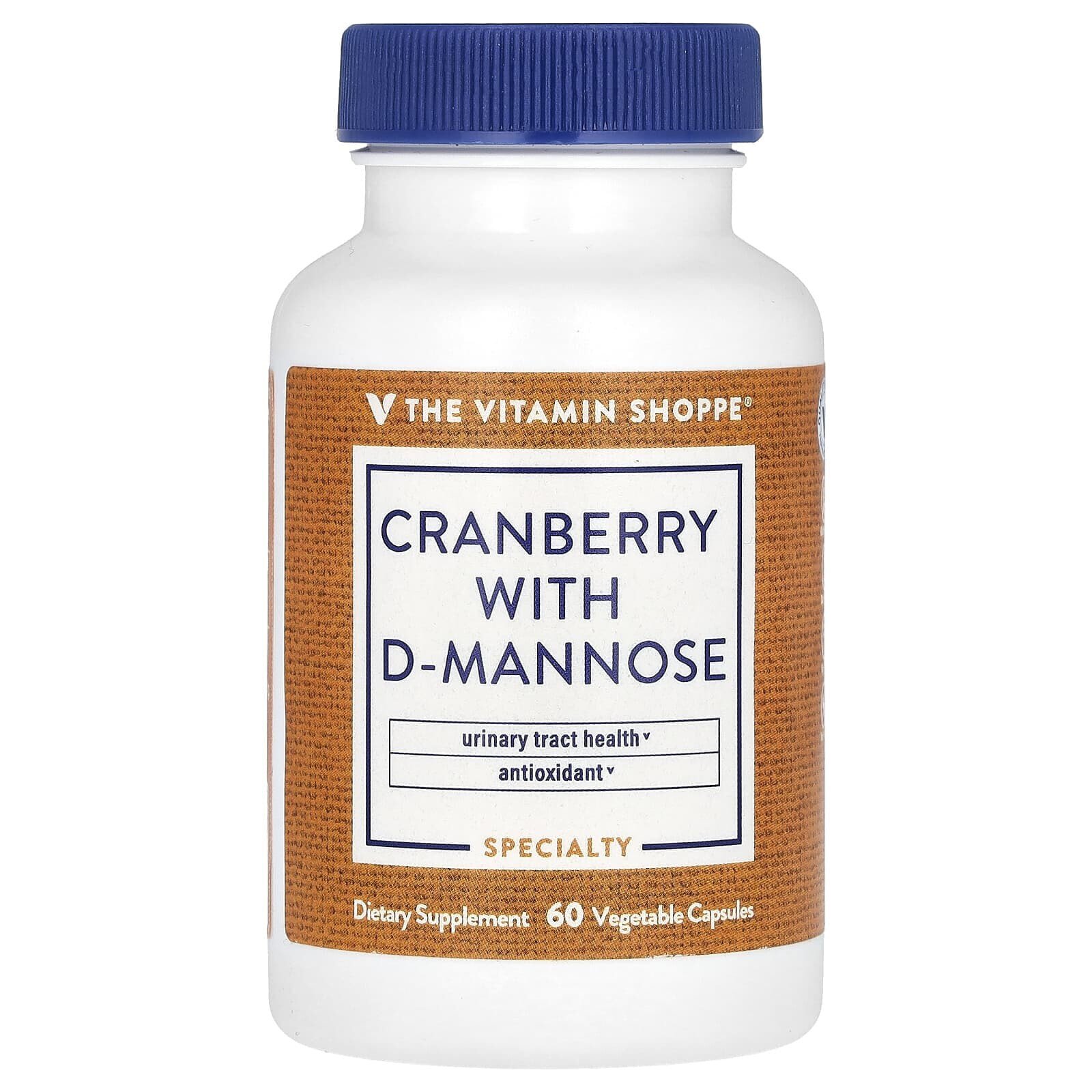 Cranberry With D-Mannose, 120 Vegetable Capsules