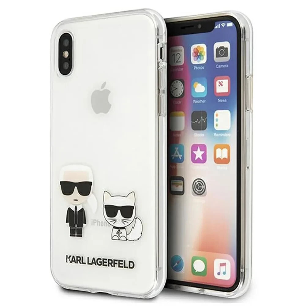 KARL LAGERFELD Klhci65Cktr iPhone XS Max Karl&Choupette phone case