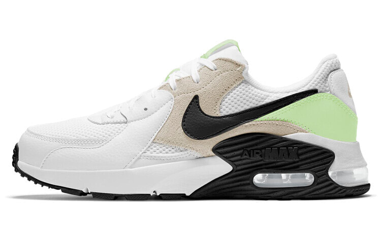 Nike Air Max Excee 低帮 跑步鞋 女款 黑白绿 / Кроссовки Nike Air Max Excee CD5432-105